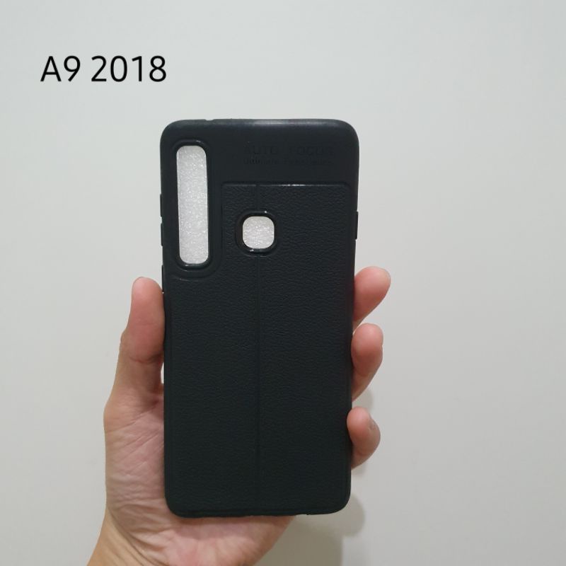 Case Autofocus Samsung A9 2018 Softcase Silikon Motif Kulit Jeruk