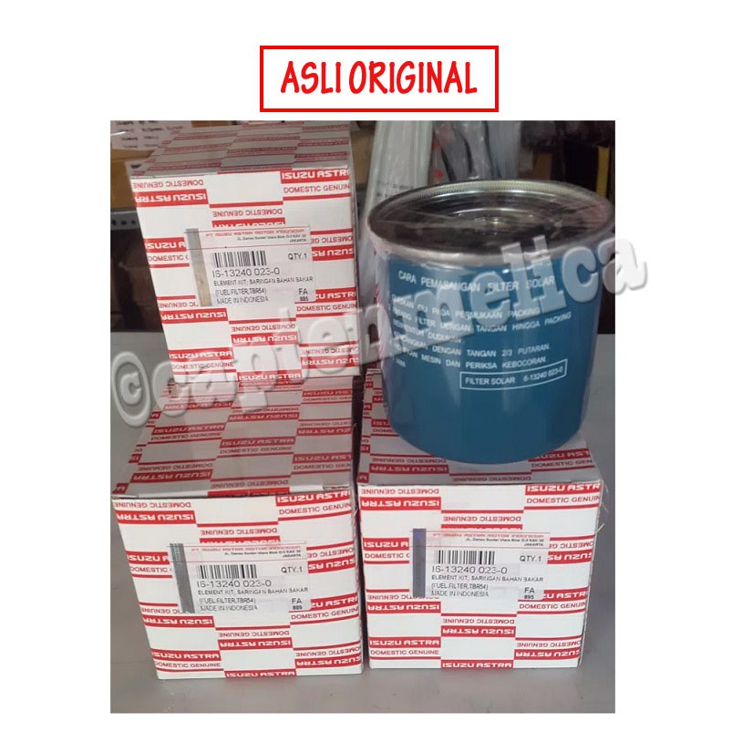 ORI Saringan Filter minyak Solar isuzu panther elf kotak kapsul Rotax Rotak Rotaks Bahan Bakar pompa