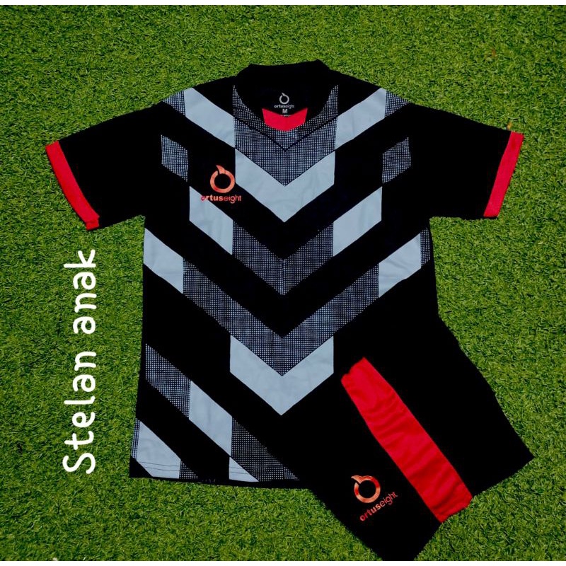 SHAFWA SET KAOS BOLA ANAK SD /JUNIOR U5 s/d U13 tahun.