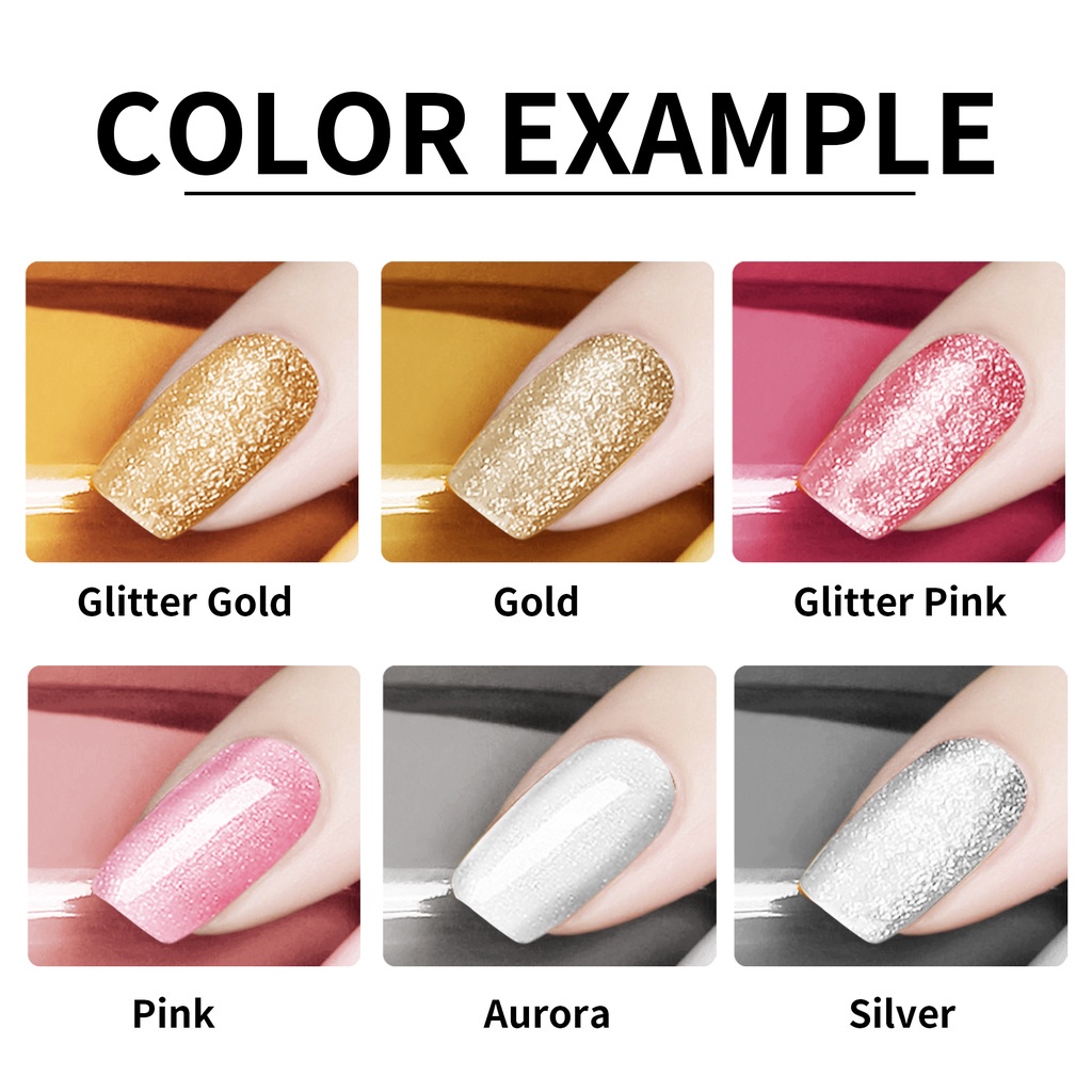 Glam Fix Shine Nail Polish Kutek Cat Kuku | Glam Fix Alat Kecantikan Makeup By YOU