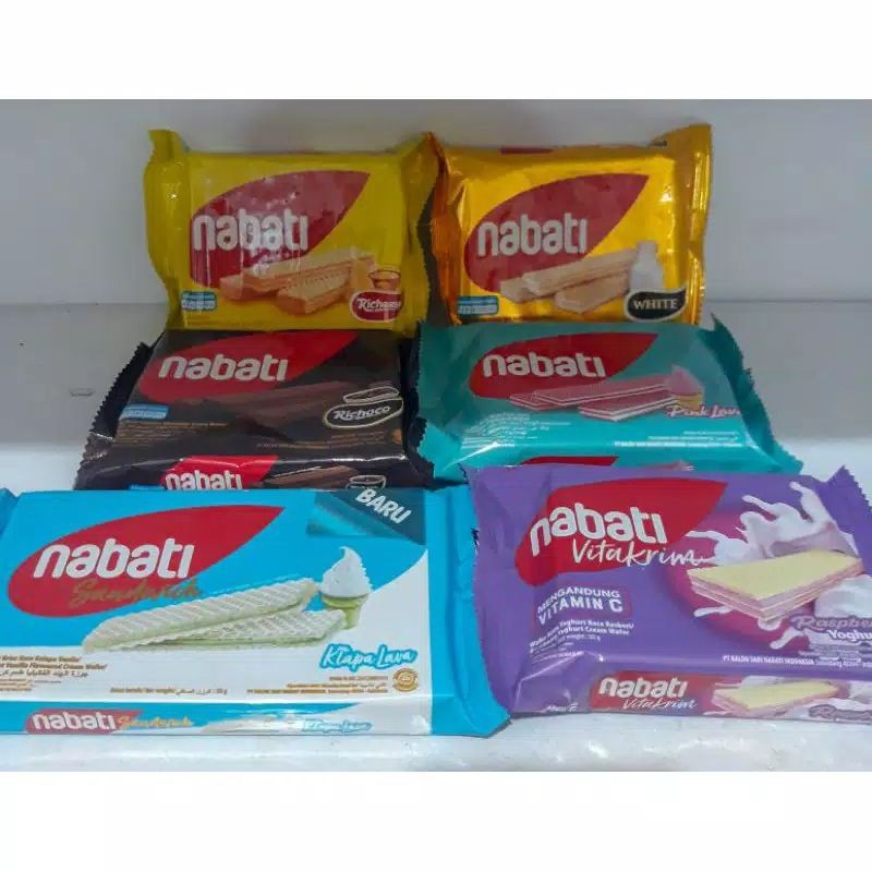 

WAFER NABATI ANEKA RASA KEMASAN POCKET