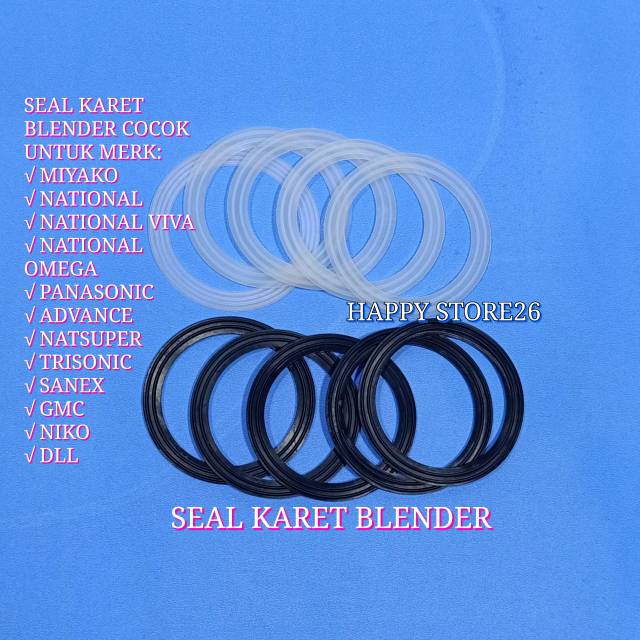 Seal Karet Ring Blender MIYAKO,NATIONAL,SANEX,GMC DLL