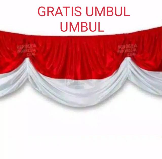 Background bendera merah putih bendera umbul umbul bendera panjang PANGGUNG PUTIH MERAH