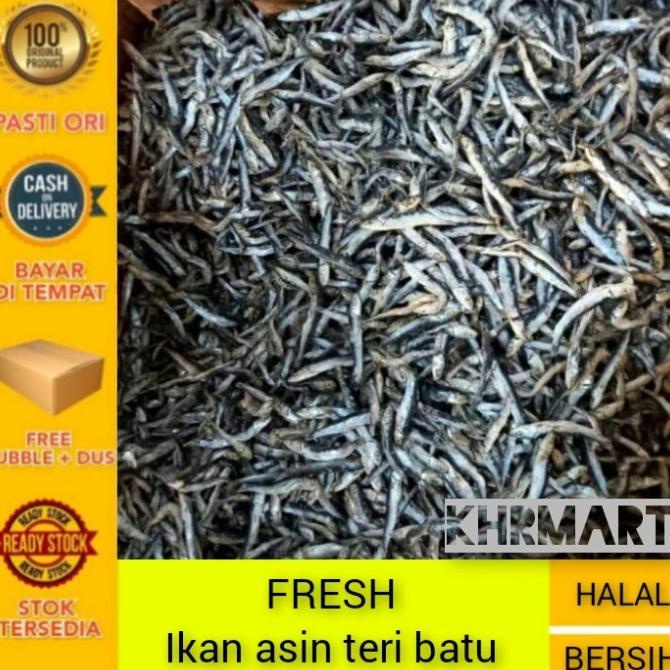 

IKAN ASIN TERI BATU SUPER-1KG -KHR FCDF6565