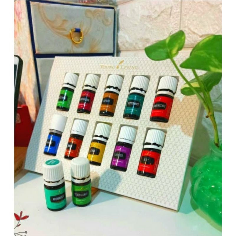Young Living Essensial Oil paket 12 botol Asli Original Segel
