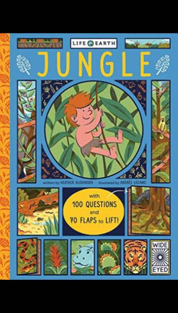 Wide Eyed: Life on Earth - Jungle (with lots of flaps)