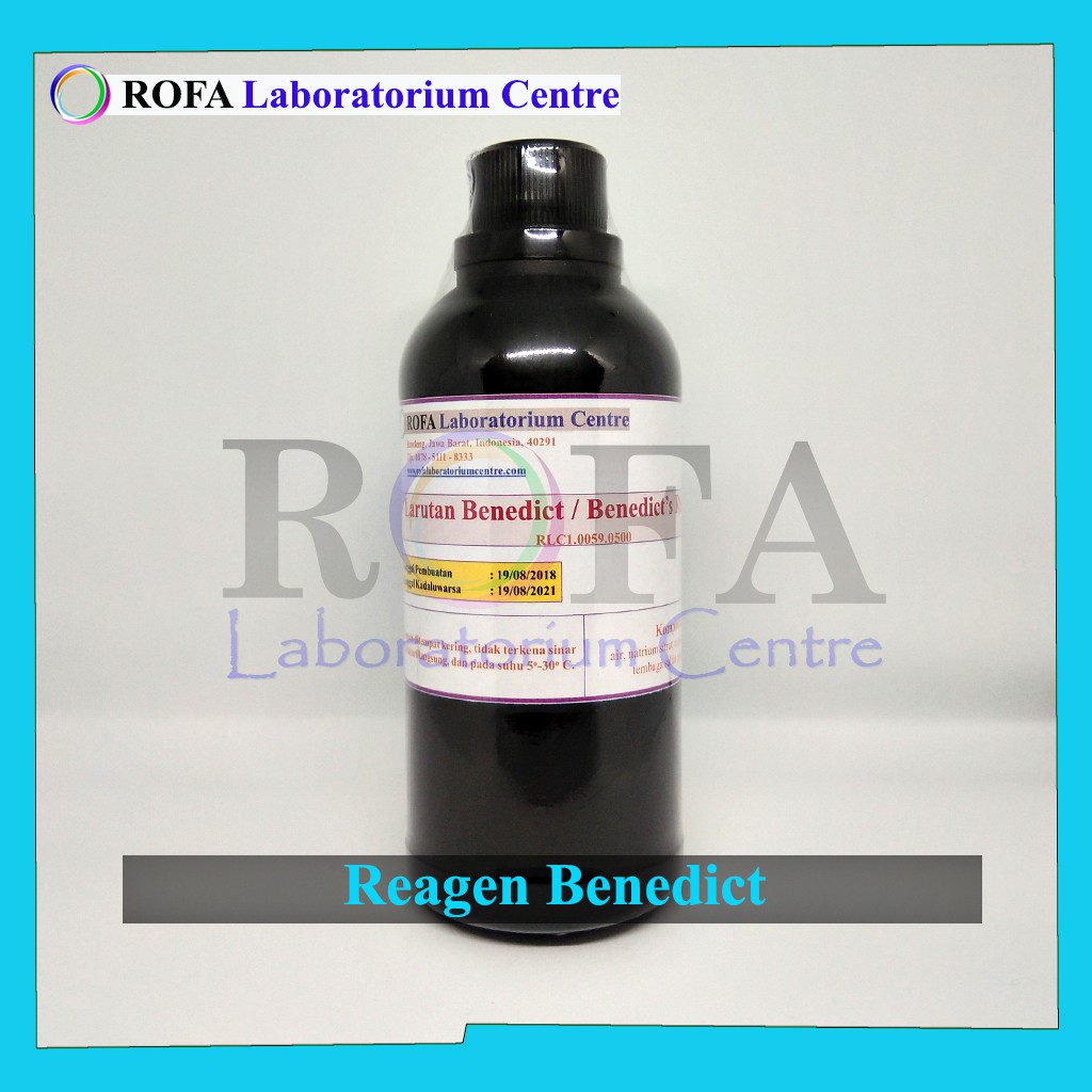 Larutan Benedict Reagen Benedict Benedict Reagent 500 Ml Shopee