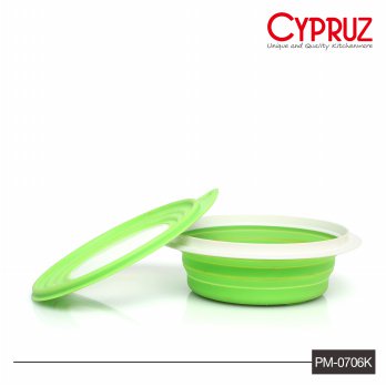 CYPRUZ Mangkok Silicone Lipat PM-0706K