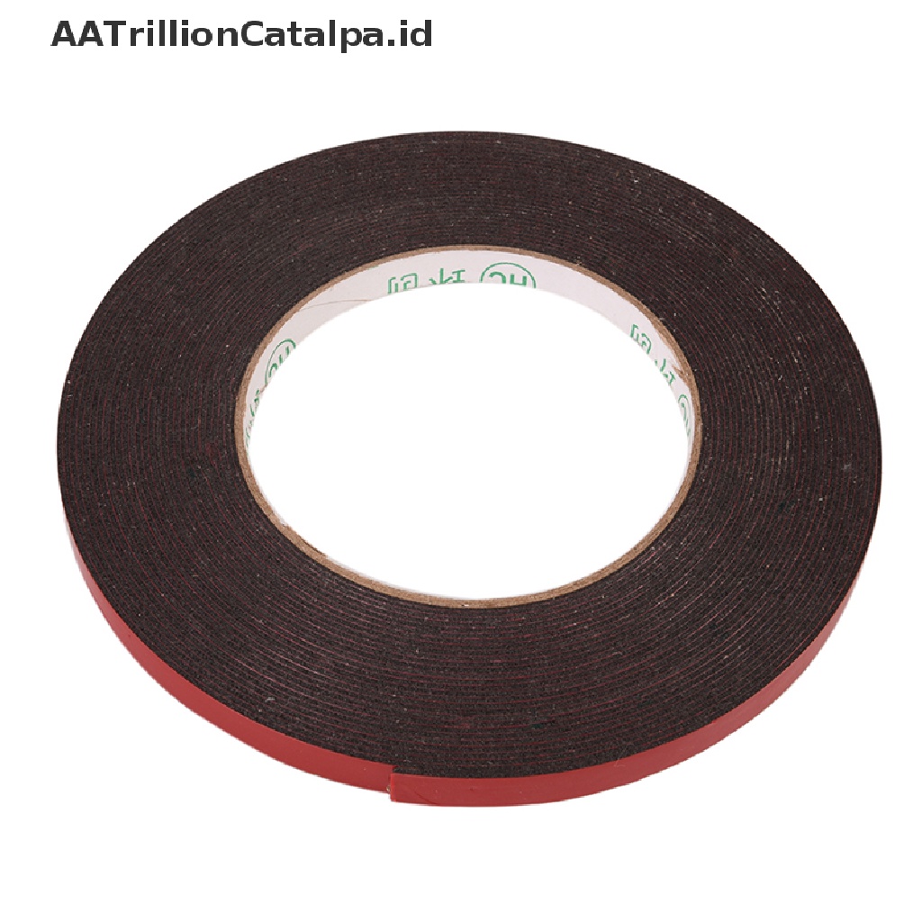 Aatrillioncatalpa Double Tape Kuat Permanen Panjang 10M Dengan Garis Merah