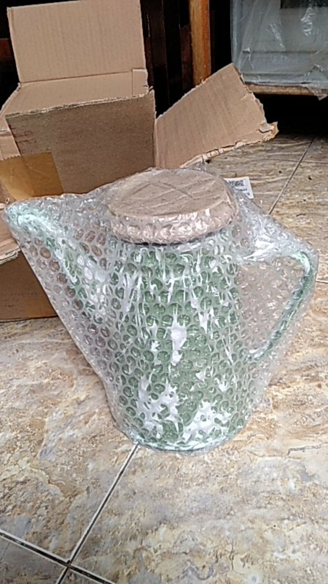 Eskan Lurik 13 Cm / Eskan Blirik / Teko Poci 13 Cm