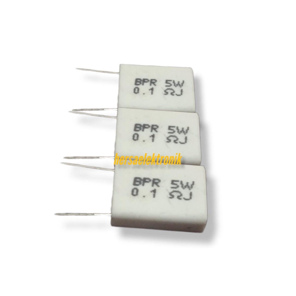 Resistor 5 Watt BPR 0.1 0.15 0.25 R(5watt)