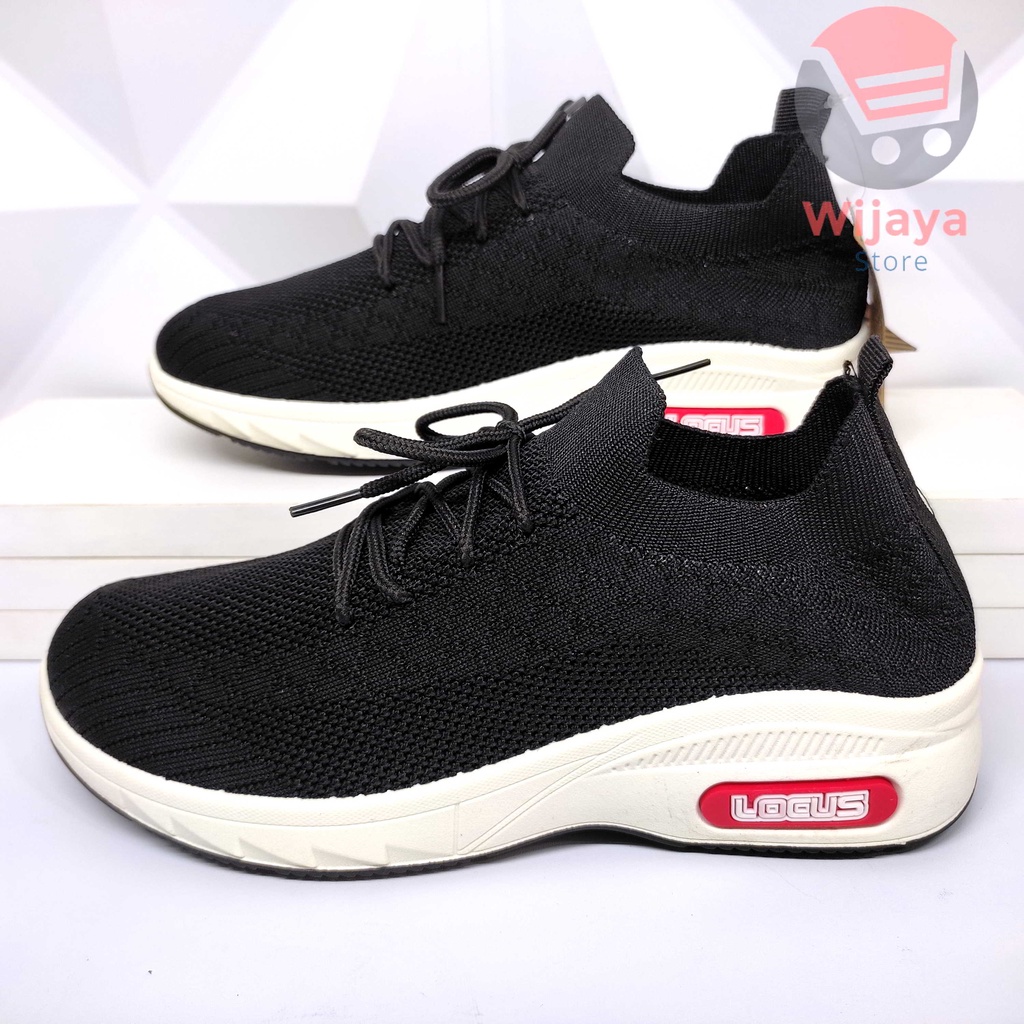 Sepatu Wanita Sneakers Rajut Import Olahraga dan Kasual dengan Sentuhan Fashionable