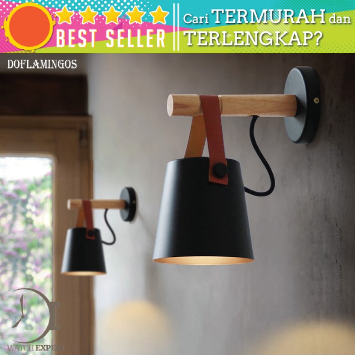 Bisa COD Cover Lampu Hias Dinding Desain Nordic Living Room Light E27