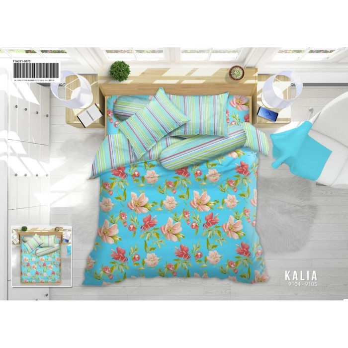 Bed Cover set 200x200 T30 My Love Bedcover Super King MyLove KALIA Sprei set Betcover Badcover