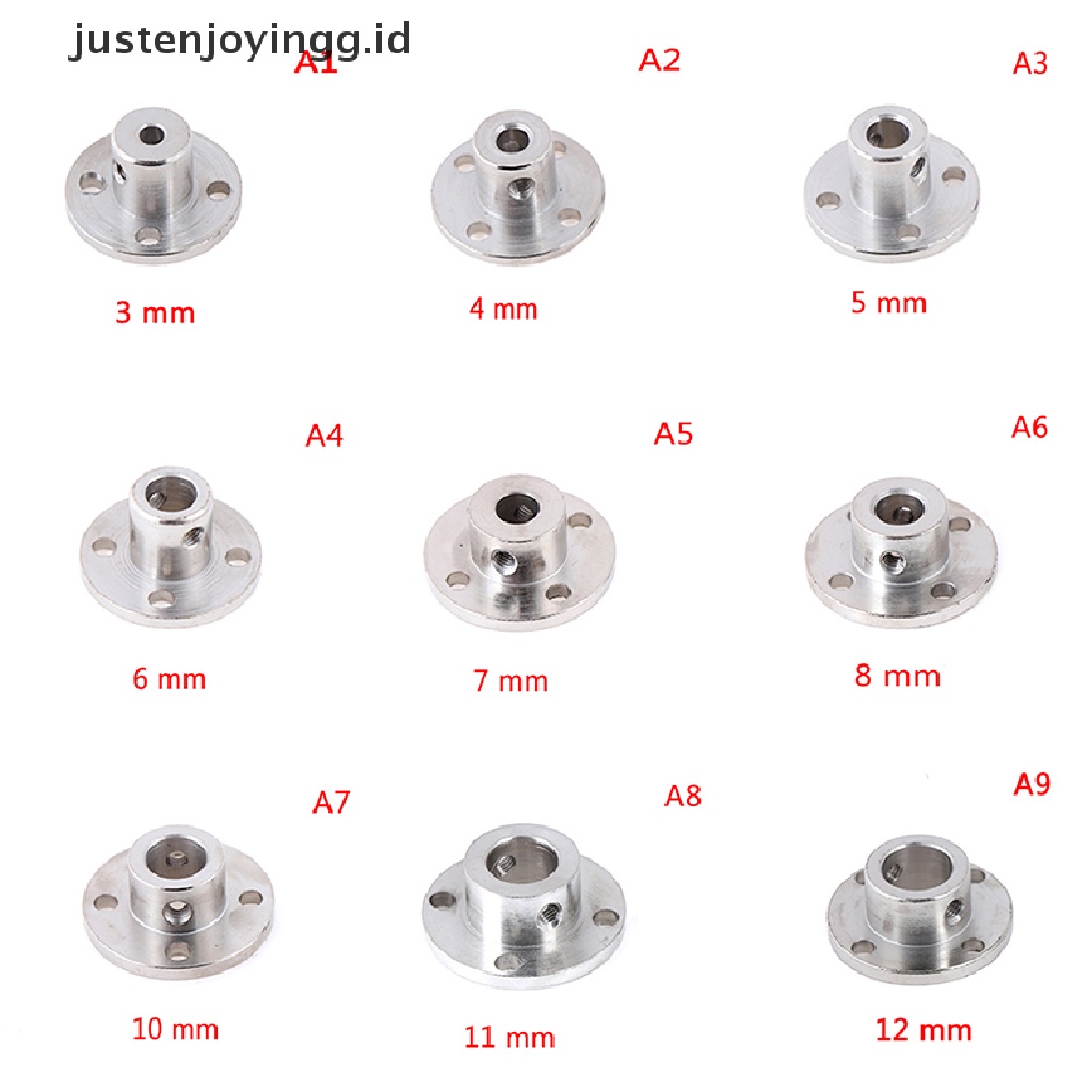 Coupler shaft motor Ukuran 3 4 5 6 7 8 10 11 12mm