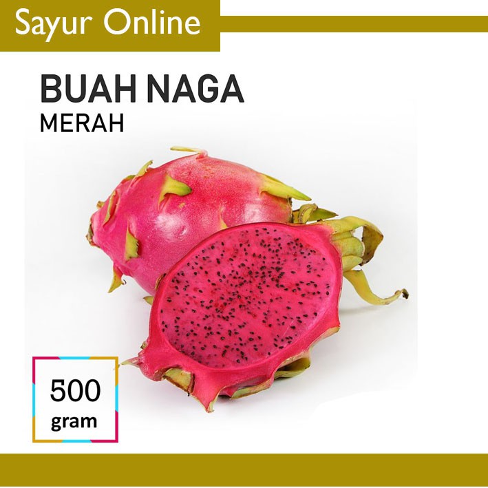 

[SayurOnline] BUAH NAGA MERAH [500g]