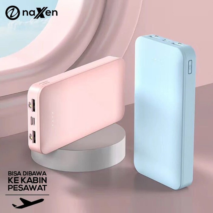 Powerbank 20000mAh Naxen Real Capacity 2A - Power Bank 20000Mah