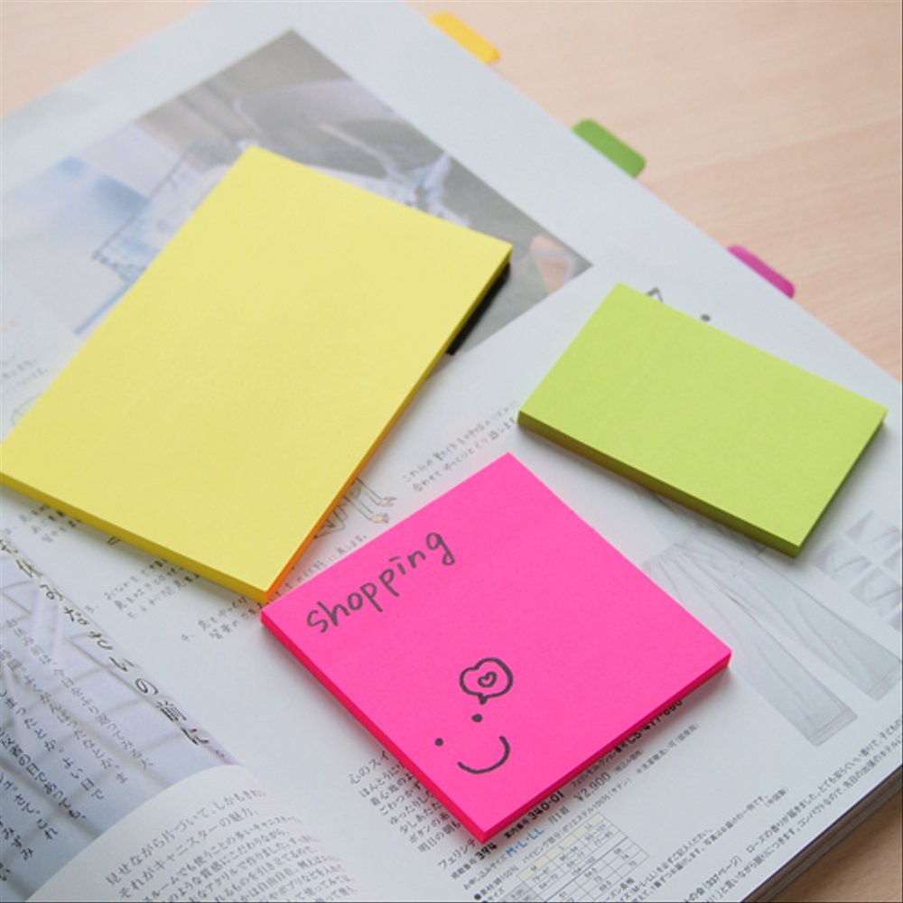 

Menakjubkan Sticky Note Hopax Assorted Notes 21258 Mixed Size memo tempel isi 3 pads Limited