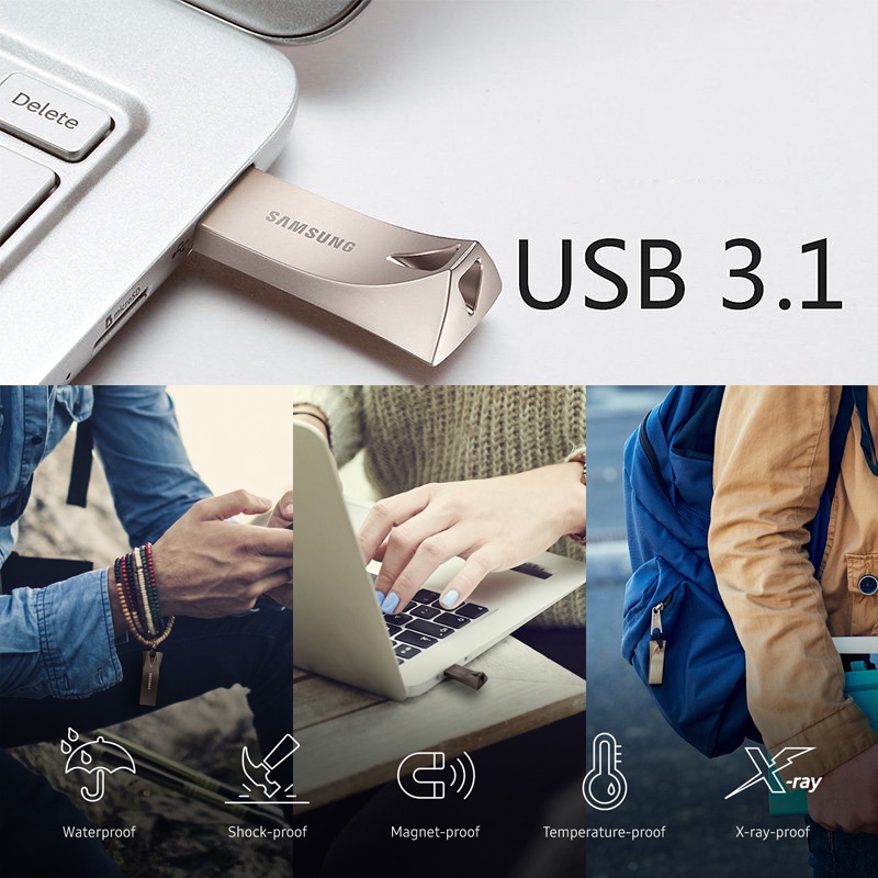 [For reseller] Samsung Flashdisk 2tb Metal Mini Flash Drive