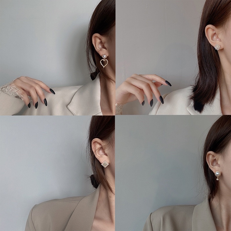 ANTING KOREA PREMIUM /ANTING KARAKTER TINDIKAN HELIX TRAGUS/ ANTING MEWAH/ ANTING KOREA/ ANTING SIMPLE