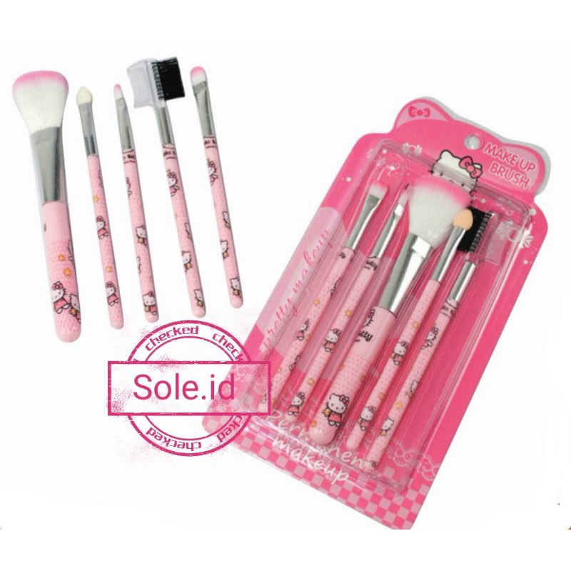 KUAS MAKE UP SET 5PCS