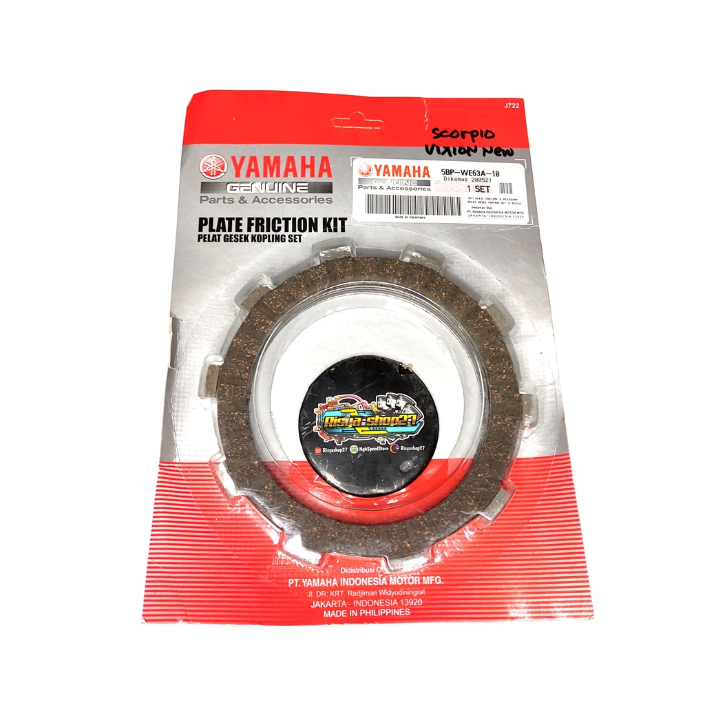 Kampas kopling vixion scorpio original