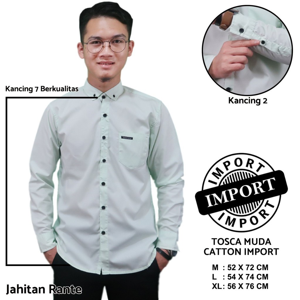 kameja pria kameja formal kameja panjang polos