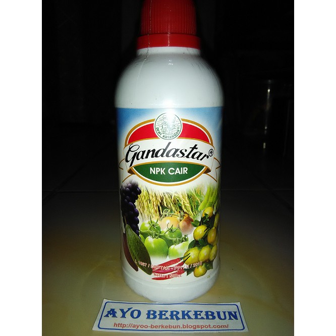 pupuk npk cair gandastar
