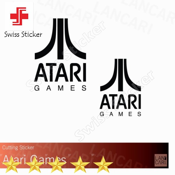 

Promo Sticker Cutting Atari Games Vinyl Cut Stiker - Putih Keren