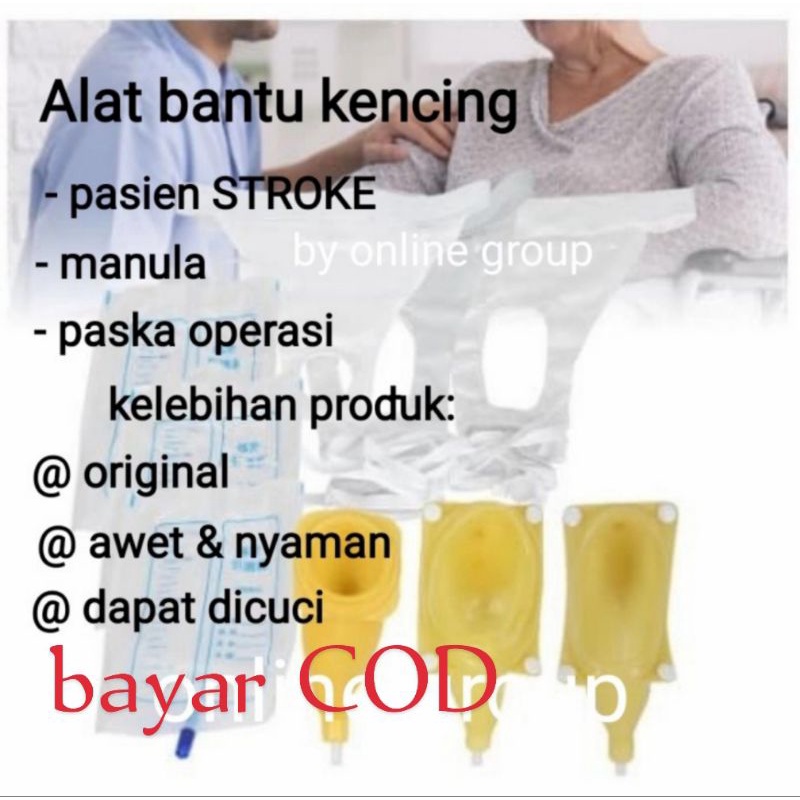 Kateter urine luar / alat bantu pipis