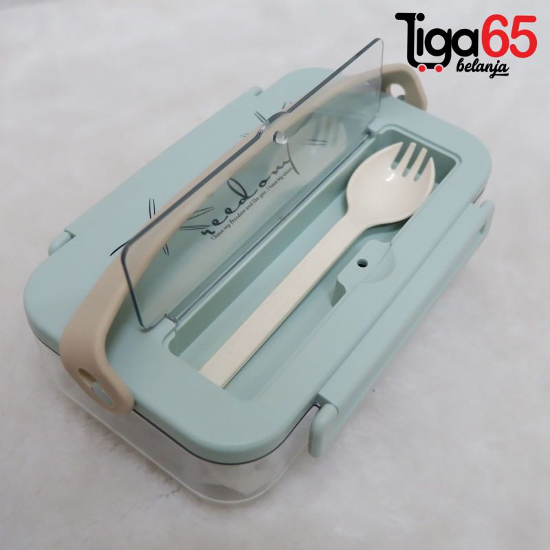 365 Kotak Makan Lunch Box / Tempat Makan Bento /  Container / LUNCH BOX 1216 800ML