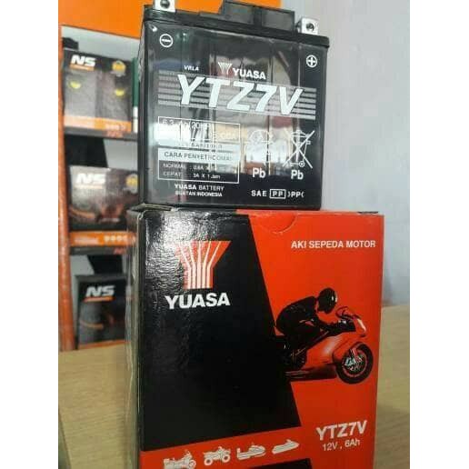 AKI YUASA YTZ7V UNTUK YAMAHA NMAX S L658 S L Motor
