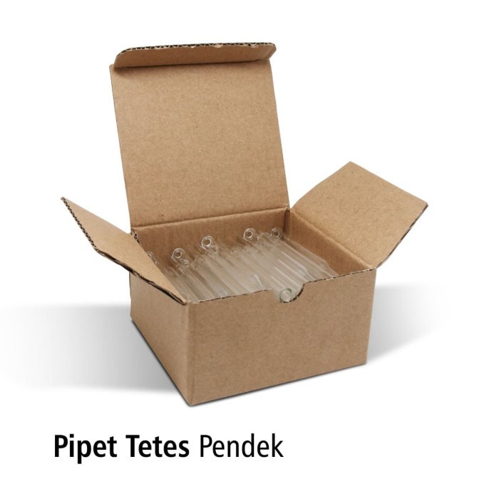 Pipet Tetes Kaca Pendek box'50s OJ2