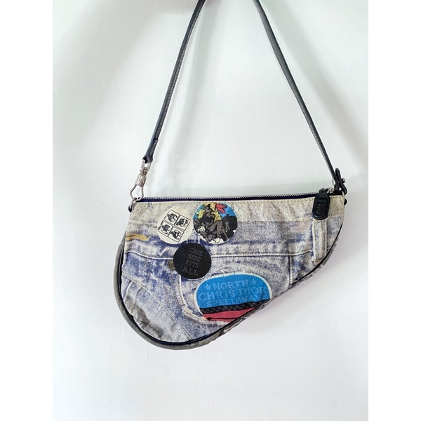 Dior speed way saddle vintage bag