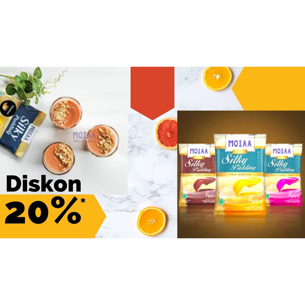 

Moiaa Silky Puding Sedot