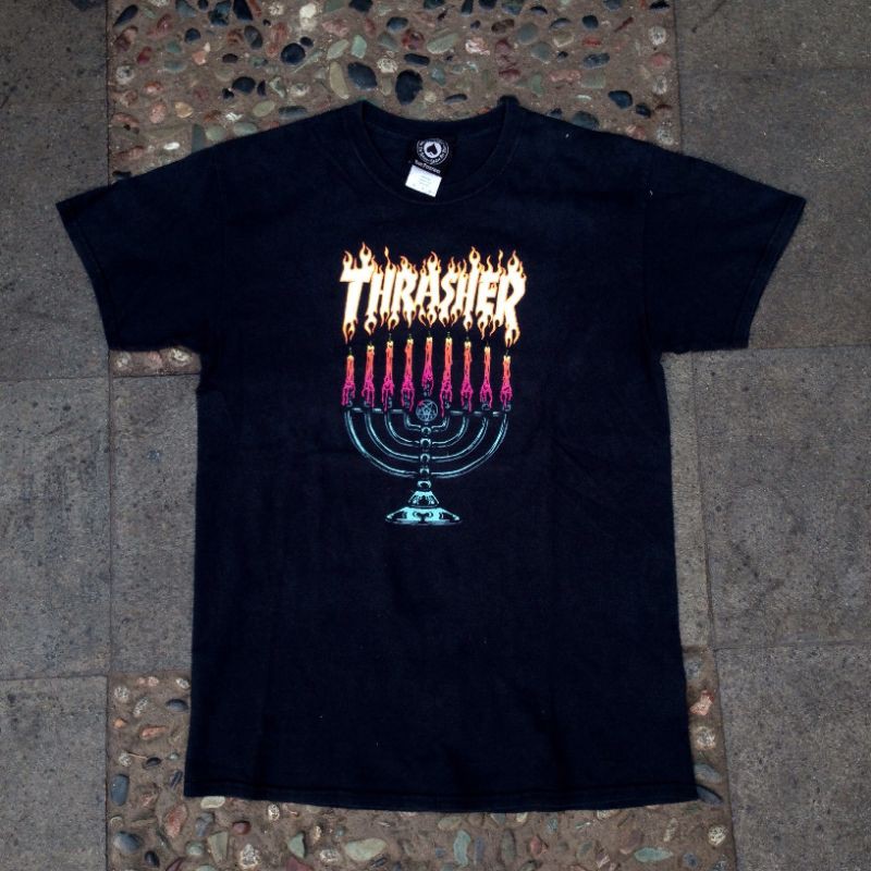 Tshirt Thrasher Menorah