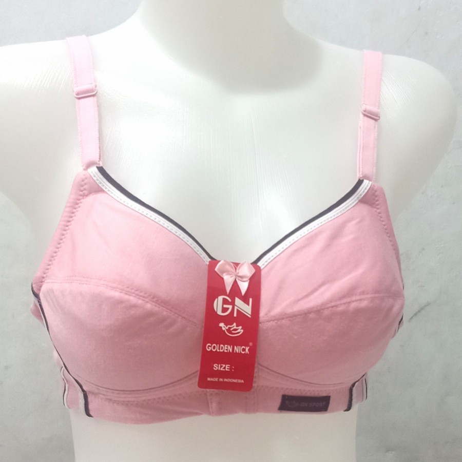 Sport Bra BH Golden Nick 863 Nyaman dan Berkualitas Tanpa Kawat - 1Pcs