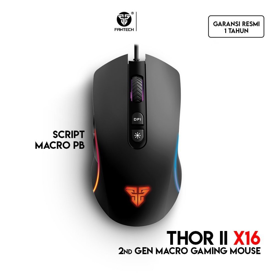 Fantech THOR II X16 Mouse Gaming PIXART