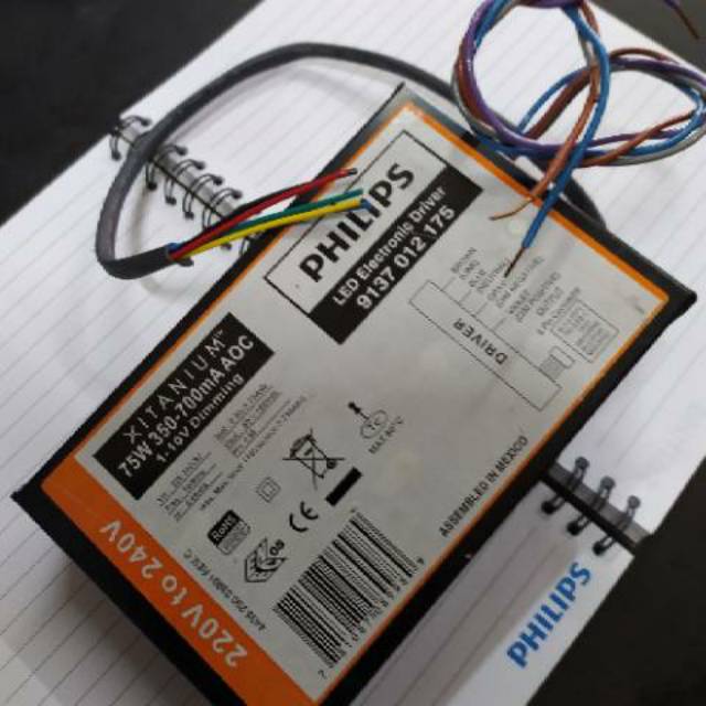 LED driver xitanium Philips 75w