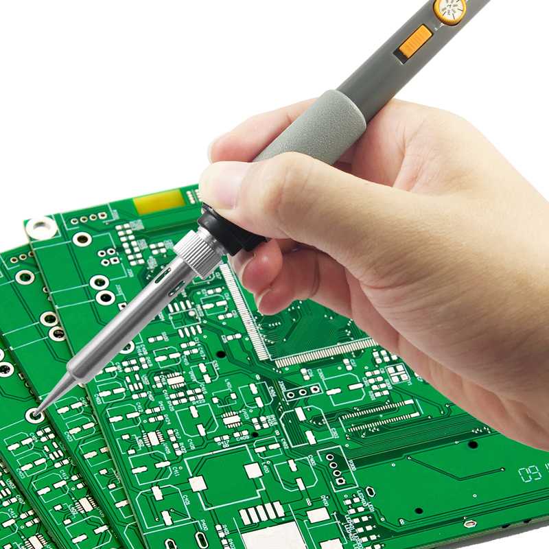 Alat Solder Listrik Lengkap 60 Watt Dengan Pengaturan Temperatur Suhu DGKS - KS9160B