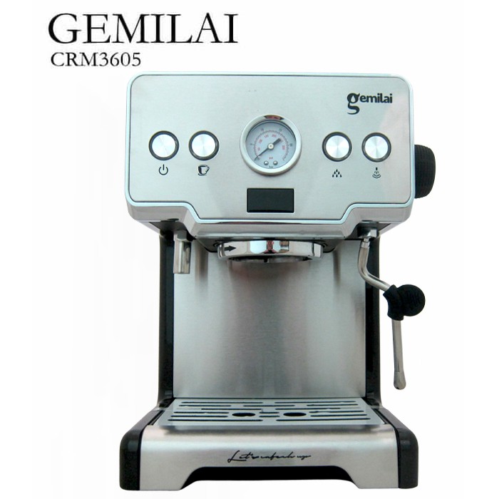 Espresso machine mesin kopi espresso CRM 3605 GEMILAI 15 Bar Powerful