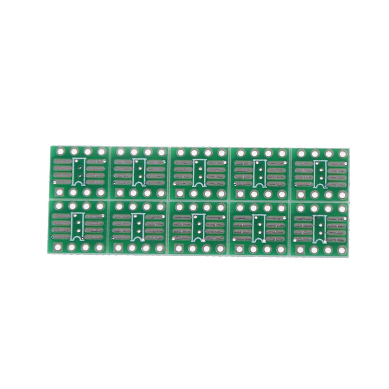 {LUCKID}New 10pcs SOP8 SO8 SOIC8 TSSOP8 TO DIP8 adapter to DIP + Pin Header