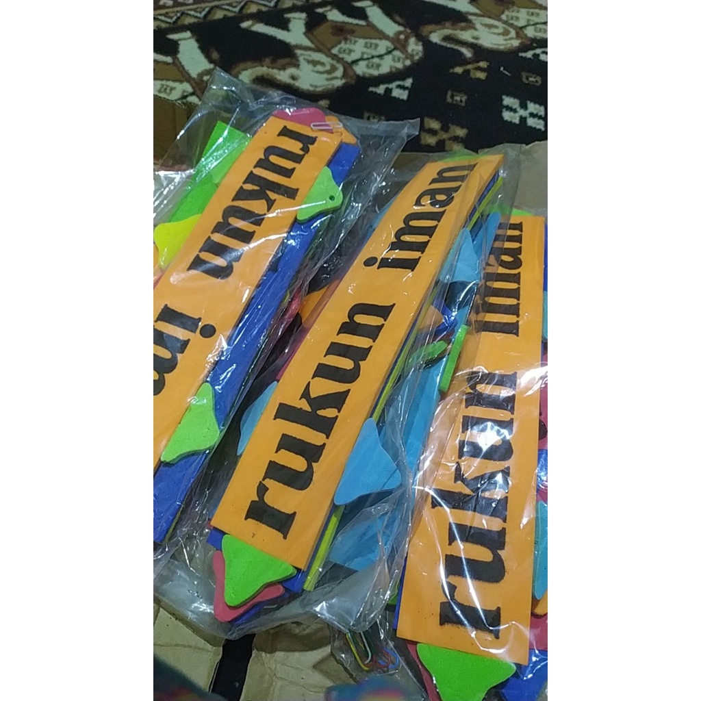 Pajangan Gantungan Edukatif Anak- Rukun Iman