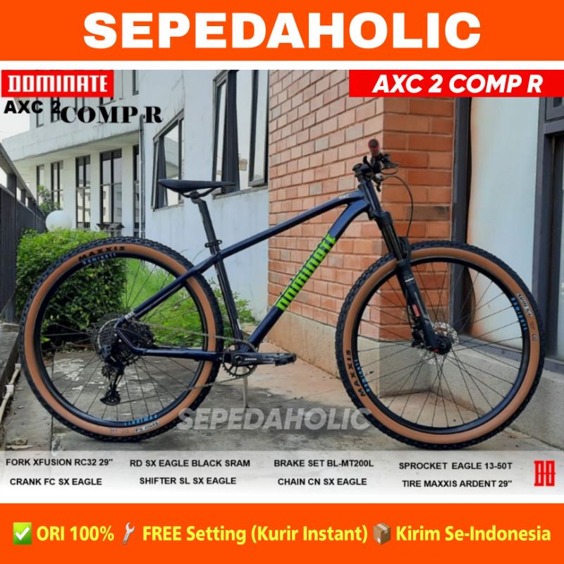 Sepeda Gunung MTB DOMINATE AXC 2 COMP R 29 Inch SRAM 12 Speed Hidrolik