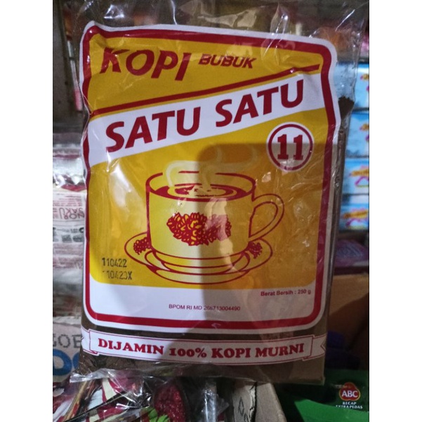 

KOPI BUBUK SATU SATU KEMASAN (250GR)