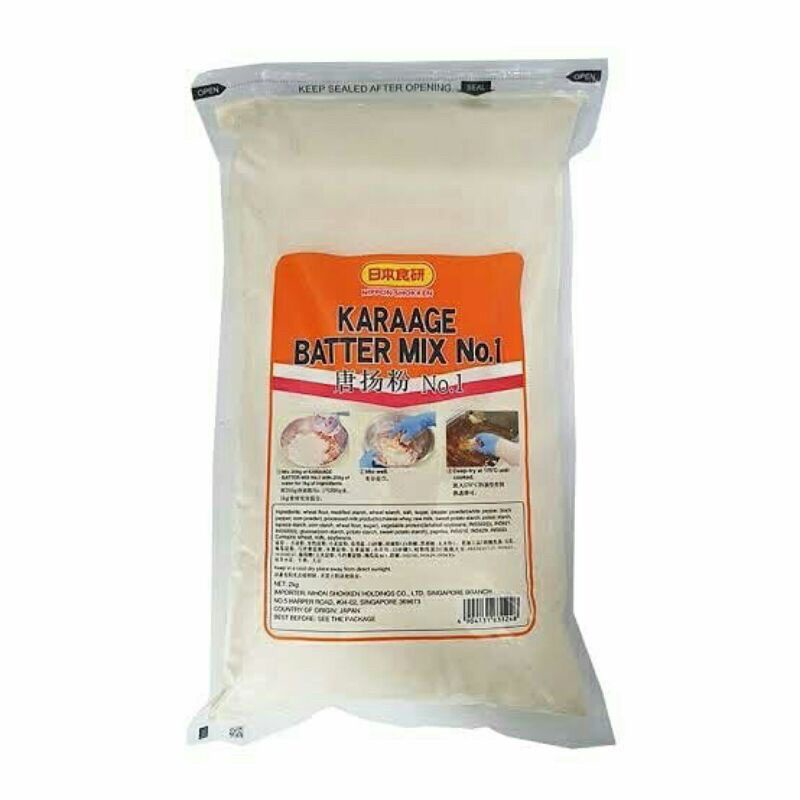 

Nihon Shokken Karaage Batter Mix 2 Kg ( Tepung bumbu )