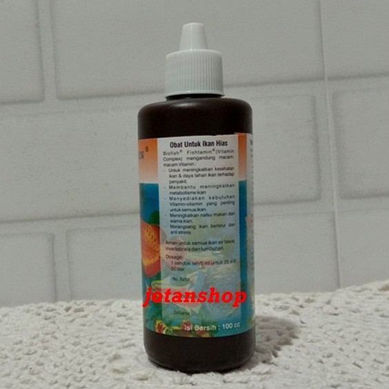 BIOFISH FISHTAMIN VITAMIN COMPLEX 100ML Obat Ikan Hias 100 ml