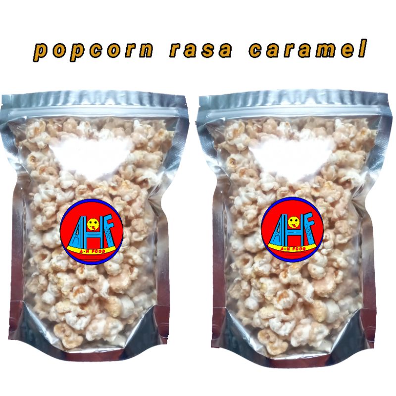 

Popcorn rasa karamel,rumput laut,karamel+milo|AH-FOOD