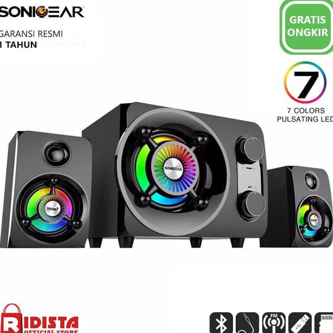 Speaker Aktif Sonicgear Titan 7 Portable  Btmi Ultra Bass (T412)