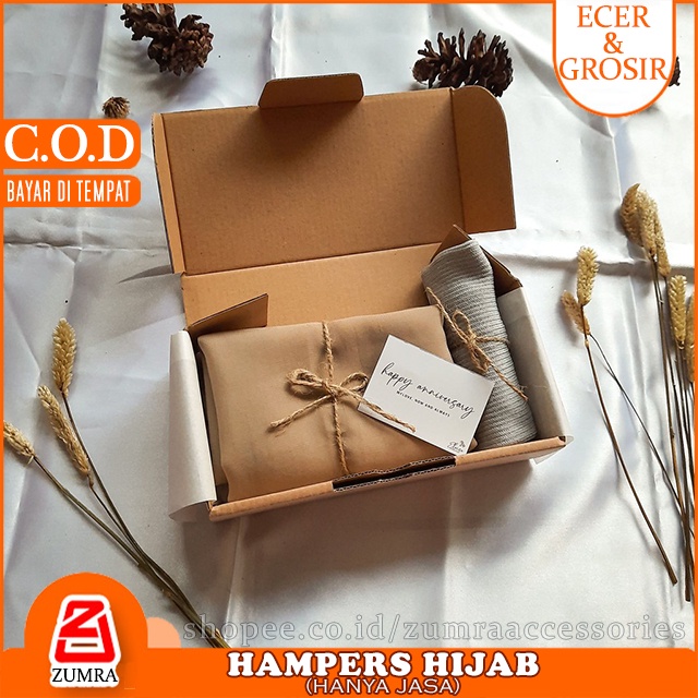 Hampers Gift Box Hijab (Tanpa Produk)